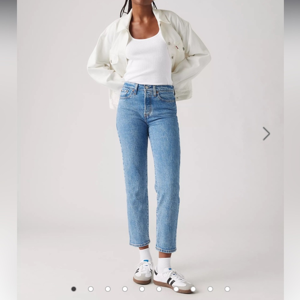 Levi's Blue Straight Leg Jeans